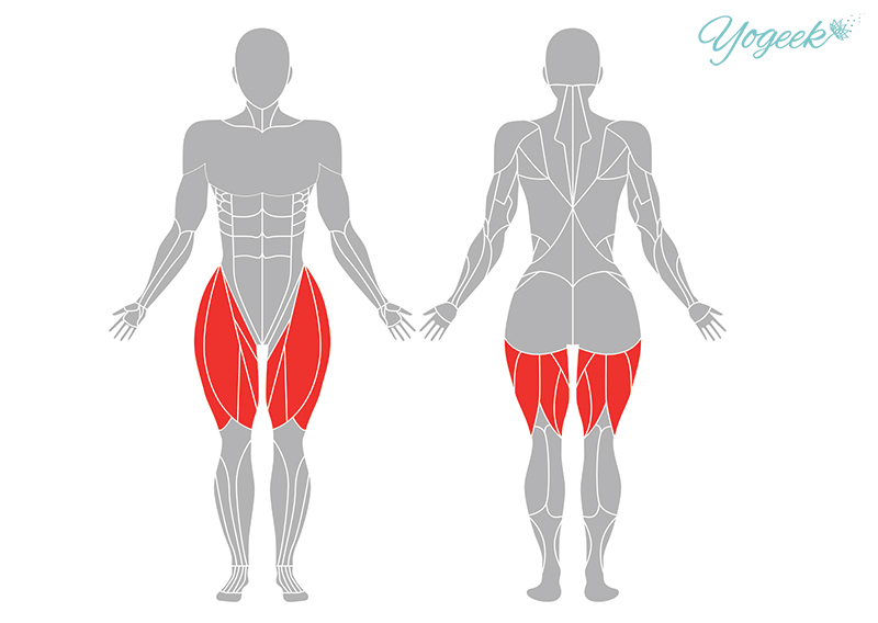 ハヌマーンアーサナの効果が期待できる身体部位